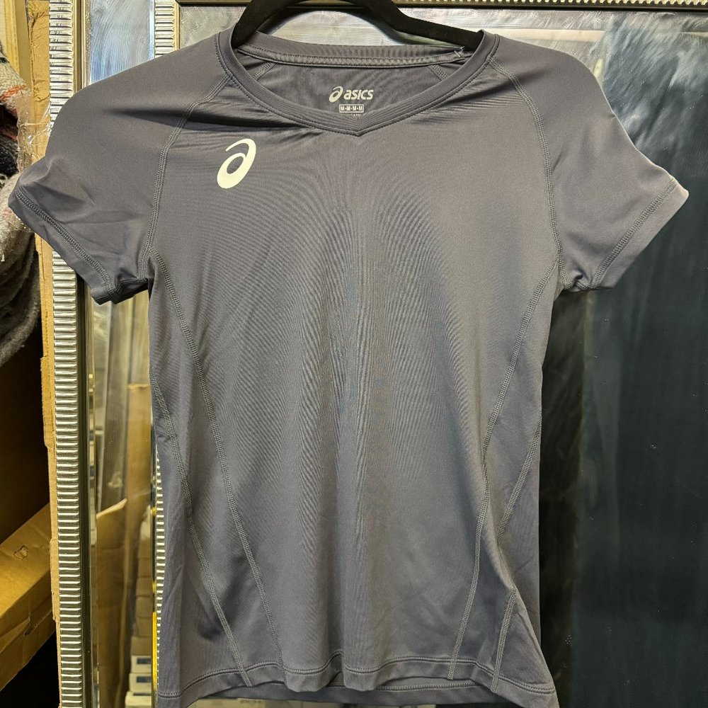 Women Asics Warm-up V-neck shirt